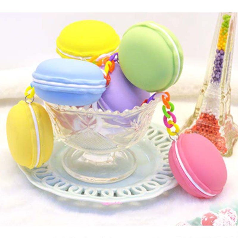 6 Stk Macaron Slime Macaroon Crystal Clay Gummi Mud Intelligent Håndgummi Plasticine Diy Lekegavegave