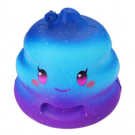 7 cm Crazy Squishy Galaxy Poo Slow Rising Scented Cartoon Bun Gift Decor Collection