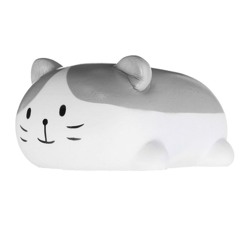 Angie Squishy Jolly Cat 12 cm Myk Duftende Sakte Stigende Originalpakkesamling Gavedekorleketøy