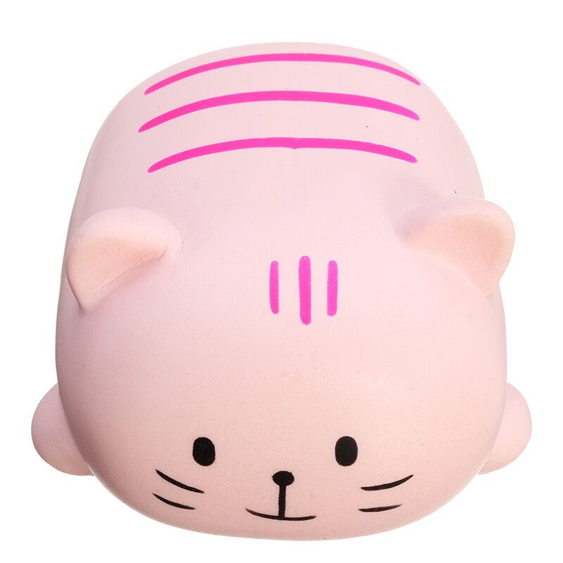 Angie Squishy Jolly Cat 12 cm Myk Duftende Sakte Stigende Originalpakkesamling Gavedekorleketøy