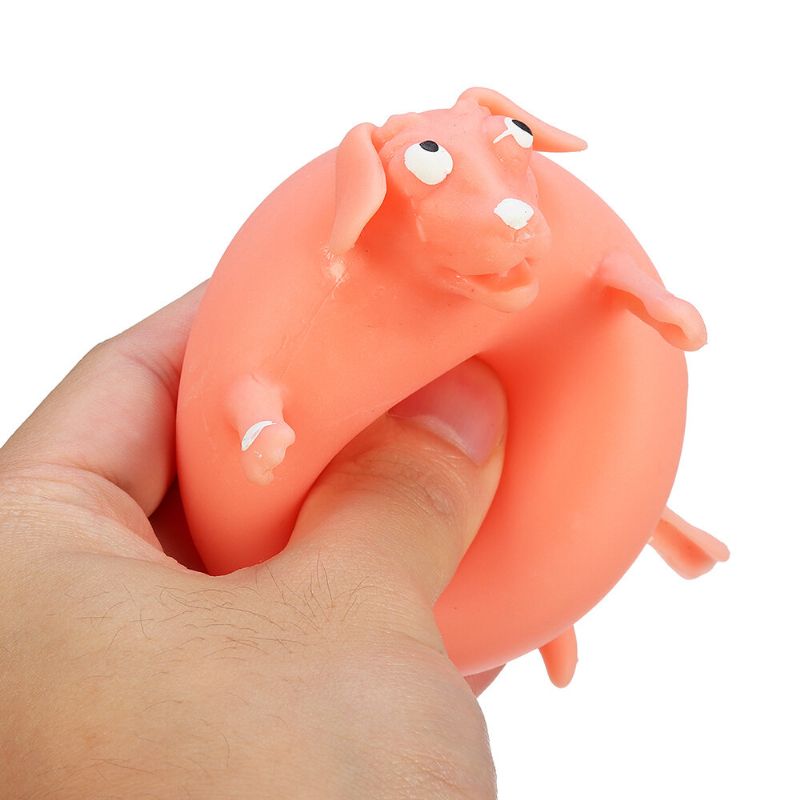 Animal Balloon Squeeze Oppblåsbar Leke Funny Stress Reliever Squishy