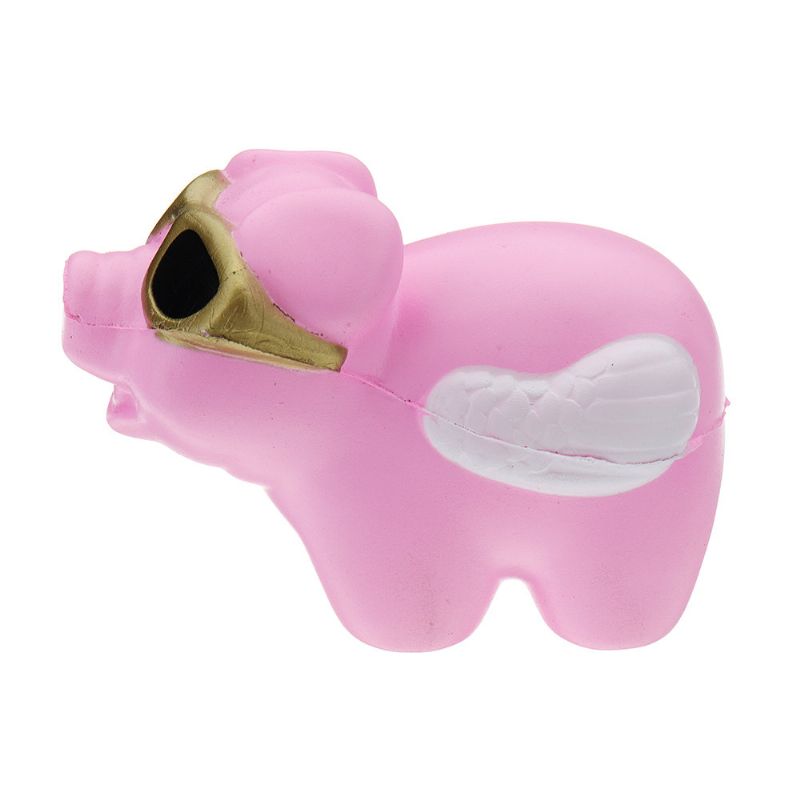 Briller Piggy Squishy Slow Rising Med Emballasje Collection Gave Myk Leketøy