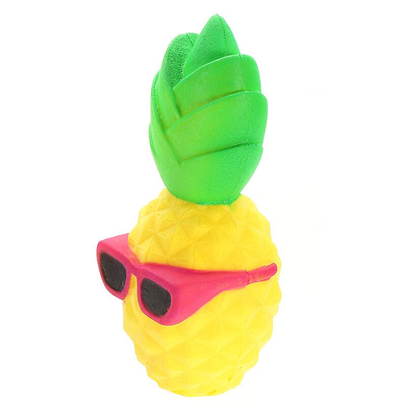 Cool Pineapple Squishy Slow Rising Toy Tag Soft Squeeze Collection Gavedekor Leketøy