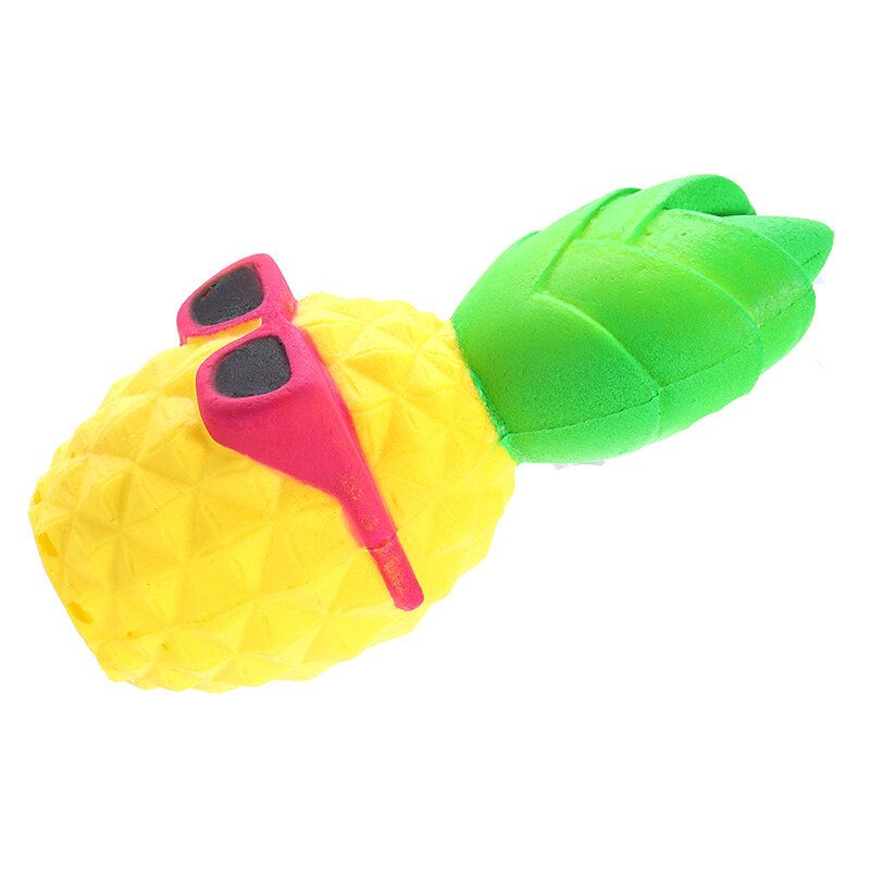 Cool Pineapple Squishy Slow Rising Toy Tag Soft Squeeze Collection Gavedekor Leketøy