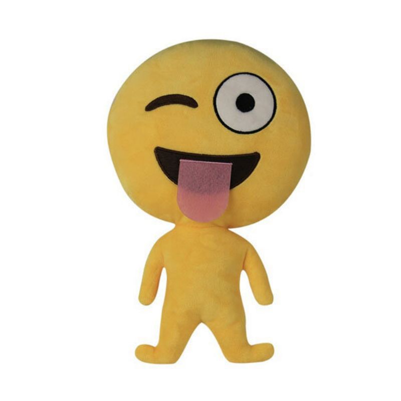 Creative Funny Emoji Expression Pute Plysj Sovesofa Bilpute Bursdagsgave Triksleker