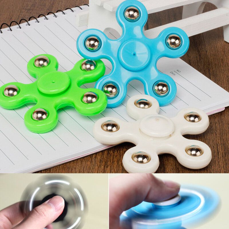 Ecubee Abs Edc Fidget Hand Spinner Gadget Finger Fokus Reduser Stress