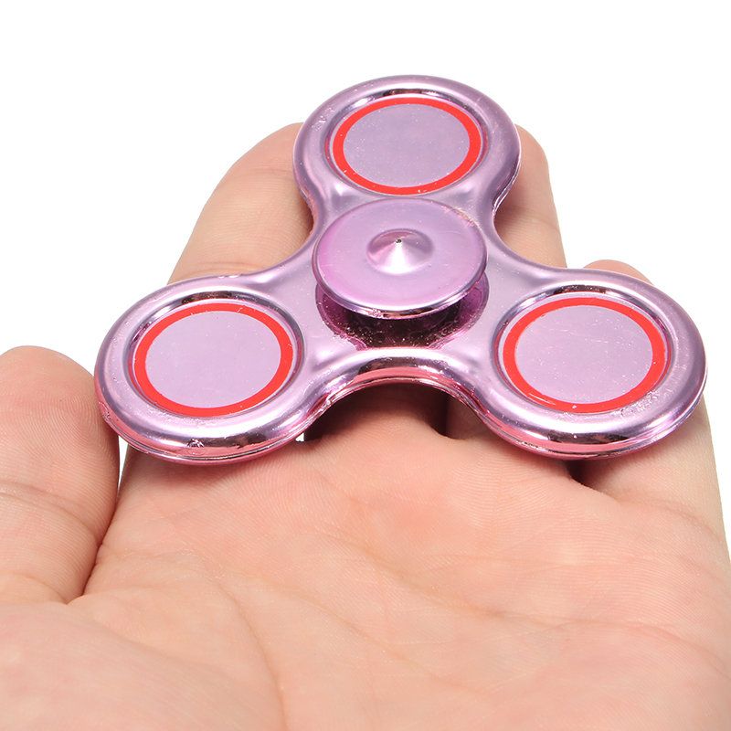 Ecubee Edc Abs Fidget Spinner Speil Hand Gadget Finger 4 Farger