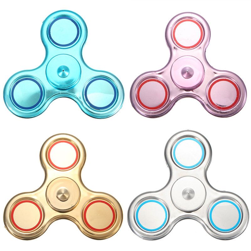 Ecubee Edc Abs Fidget Spinner Speil Hand Gadget Finger 4 Farger