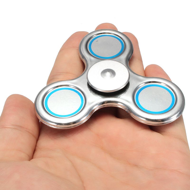 Ecubee Edc Abs Fidget Spinner Speil Hand Gadget Finger 4 Farger