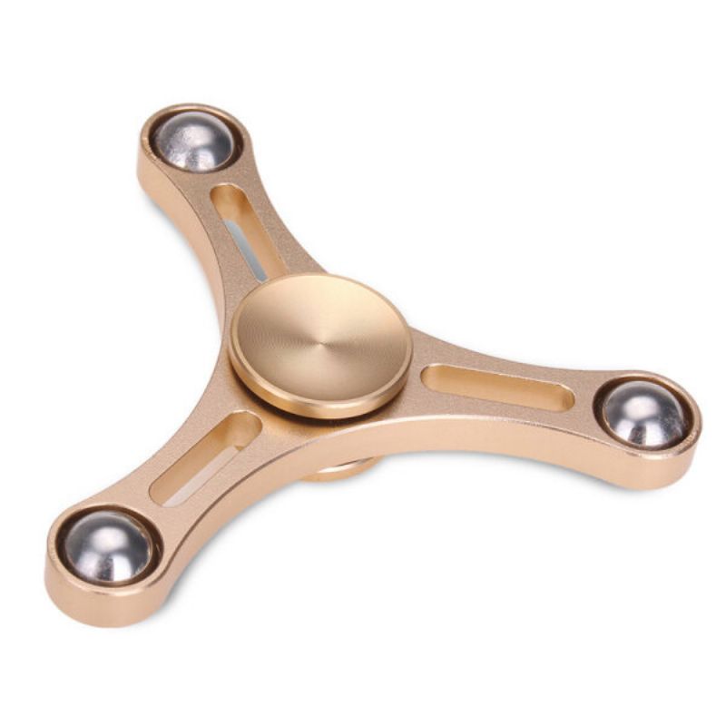 Edc Fidget Hand Spinner Gadget Tri-spinner Finger Fokus Reduser Stress 5 Farger Tilgjengelig