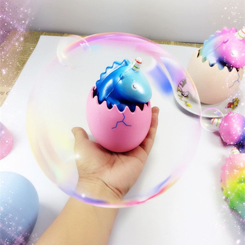 Eric Squishy Unicorn Dragon Kjæledyr Dinosaur Egg Slow Rising Med Emballasje Collection Gift Toy