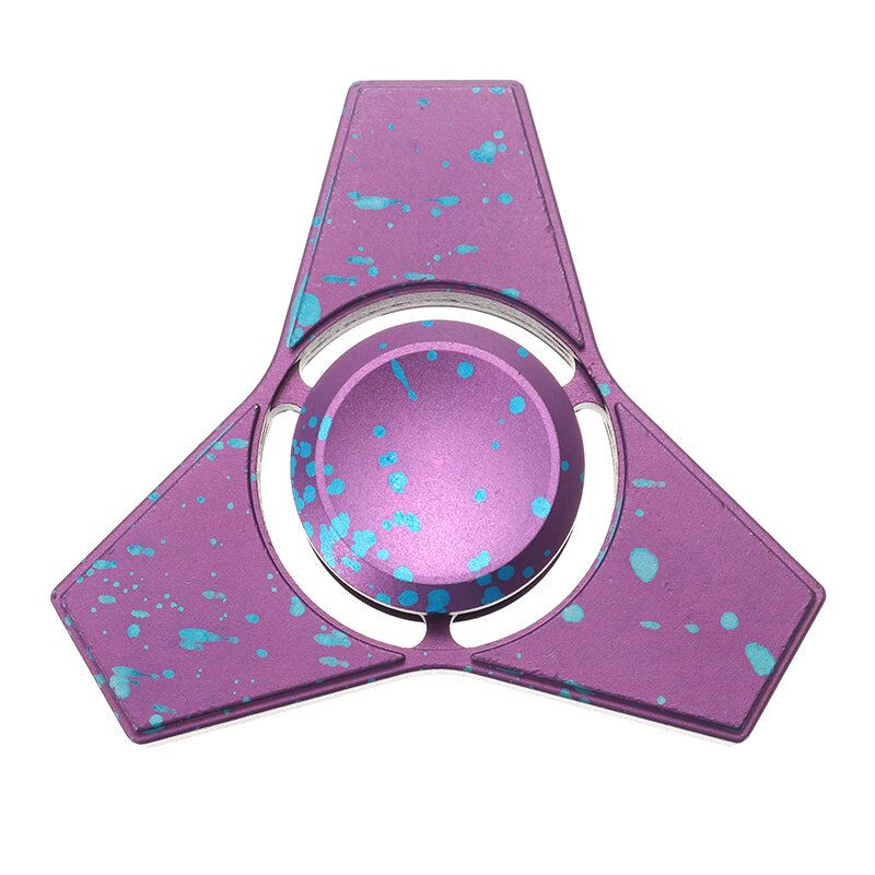 Fargerik Camouflage Fidget Hand Spinner Adhd Autisme Fingertupper Fingre Gyro Reduser Stressleker