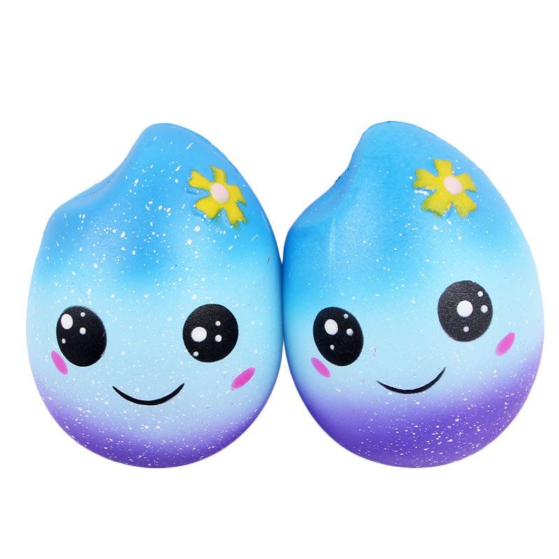 Galaxy Rice Squishy Myk Sakte Stigende Med Emballasje Collection Gaveleketøy