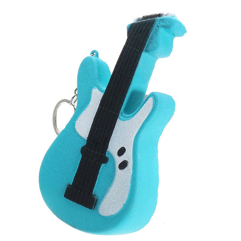 Gitar Squishy Slow Rising Toy Tag Soft Cute Collection Gift Decor Toy