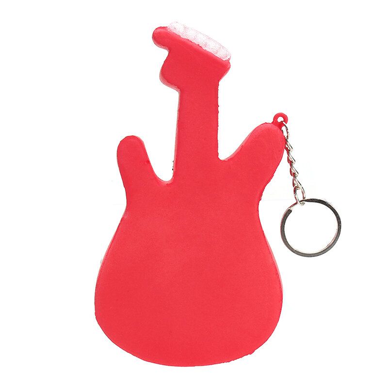 Gitar Squishy Slow Rising Toy Tag Soft Cute Collection Gift Decor Toy