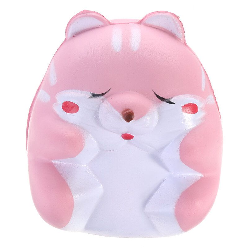 Hamster 8cm Slow Rising Squishy Tag Cute Animals Collection Gavedekorleketøy