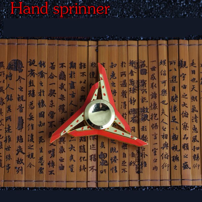 Hand Spinner Finger Fidget Bearing Gyro Adhd Autisme Voksen Barn Fokus Leke