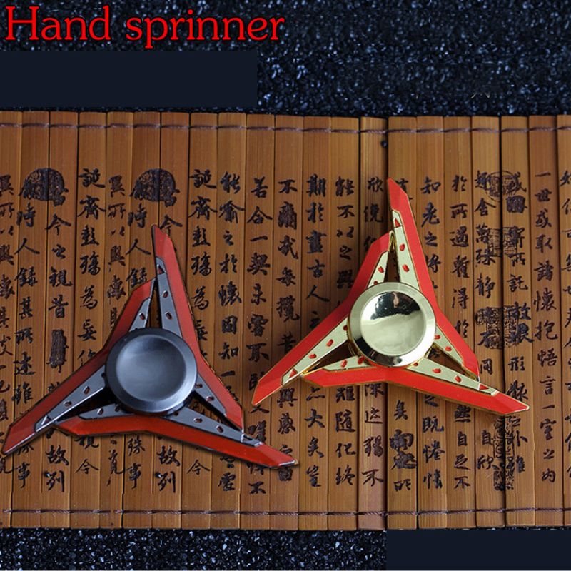 Hand Spinner Finger Fidget Bearing Gyro Adhd Autisme Voksen Barn Fokus Leke