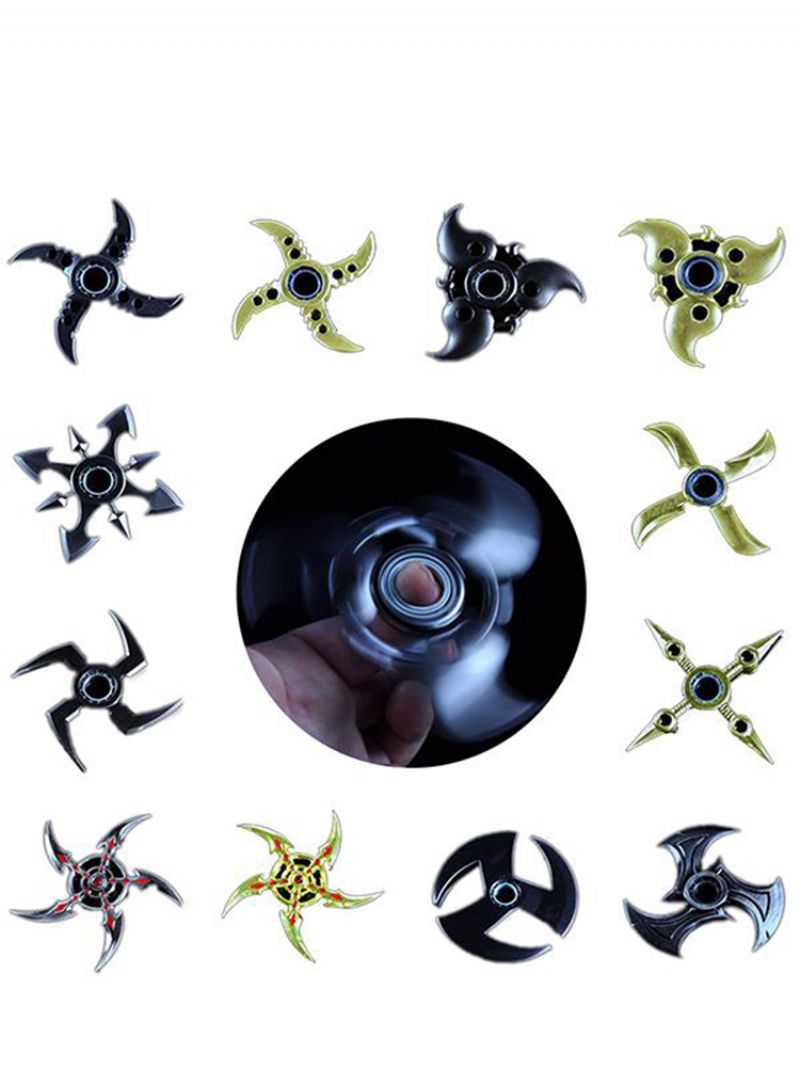 Hand Spinner Tri Fidget Metal Finger Spin Focus Edc Leker For Roterende Stress Reliever