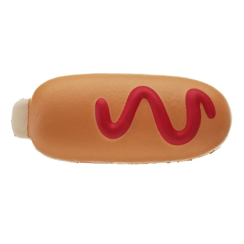 Hot Dog Squishy Myk Leketøy Sakte Stigende Bolle Kawaii Tegneseriegavesamling