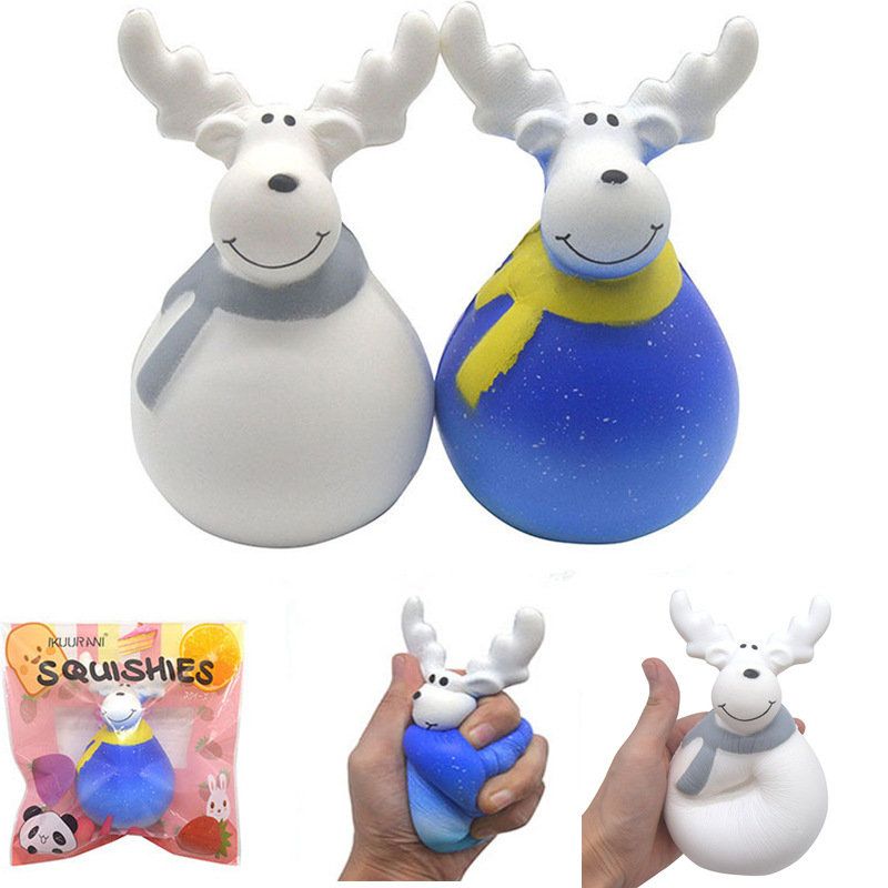 Ikuurani Elk Galaxy Squishy Slow Rising Med Emballasje Myk Leke