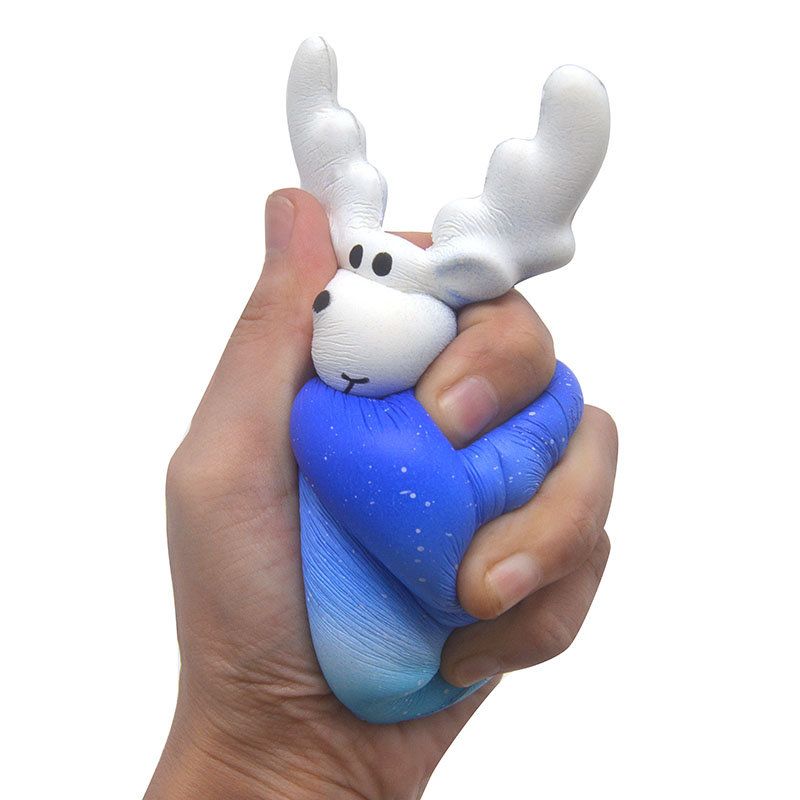 Ikuurani Elk Galaxy Squishy Slow Rising Med Emballasje Myk Leke