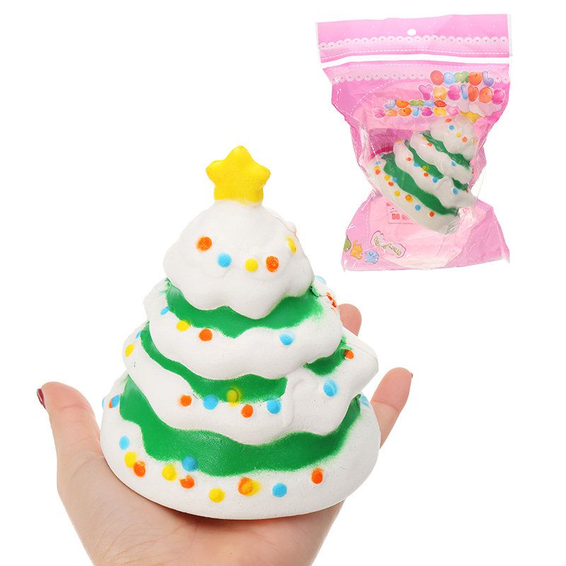 Juletre Frukt Modell Barne-squishy Collection Gavedekor Leketøy Originalemballasje