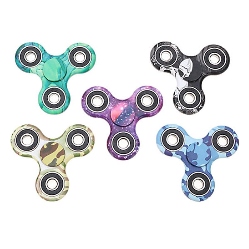 Kamuflasje Roterende Fidget Hand Spinner Adhd Autisme Fingertupper Fingre Gyro Reduser Stress