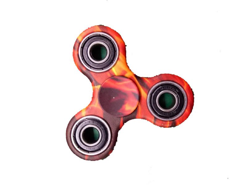 Kamuflasje Roterende Fidget Hand Spinner Adhd Autisme Fingertupper Fingre Gyro Reduser Stress