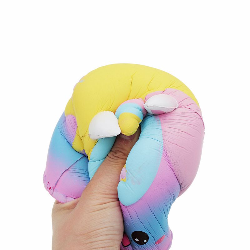 Kawaii Crown Cake Squishy Søt Soft Solw Rising Toy Tegneserie Gavesamling Med Innpakning