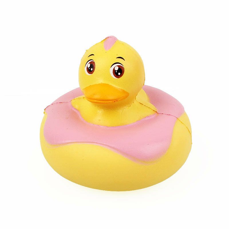 Kawaii Frog Duck Squishy Slow Rising Med Emballasje Collection Gave Myk Leketøy