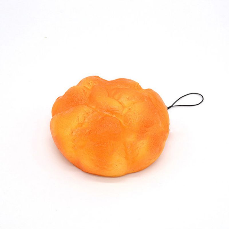 Kawaii Squishy Puff 9 cm Tilfeldig Farge Telefonveske Strap Pendent Decor