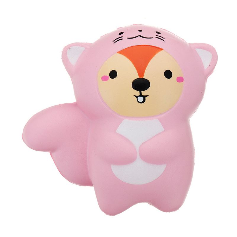 Kawaii Tail Bear Squishy Slow Rising With Packaging Collection Gavemyke Leketøy