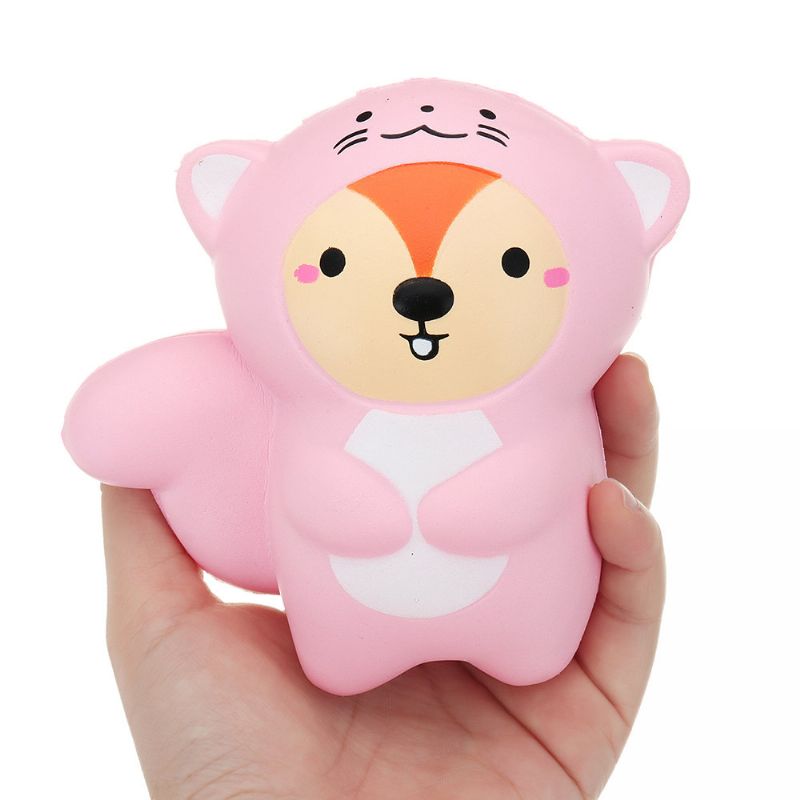 Kawaii Tail Bear Squishy Slow Rising With Packaging Collection Gavemyke Leketøy