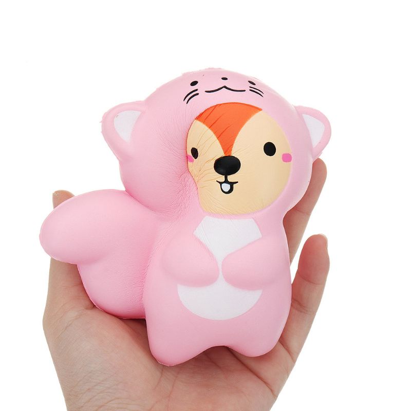 Kawaii Tail Bear Squishy Slow Rising With Packaging Collection Gavemyke Leketøy