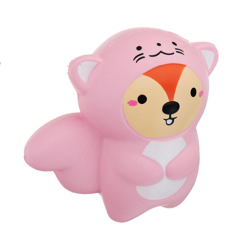 Kawaii Tail Bear Squishy Slow Rising With Packaging Collection Gavemyke Leketøy