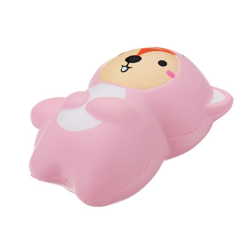 Kawaii Tail Bear Squishy Slow Rising With Packaging Collection Gavemyke Leketøy