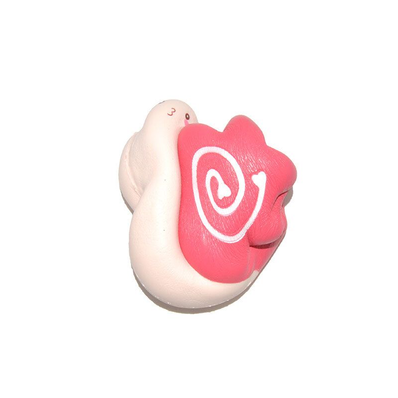 Kiibru Squishy Snail Jumbo 12 cm Sakte Stigende Duftende Originalemballasjesamling Gavedekorleketøy