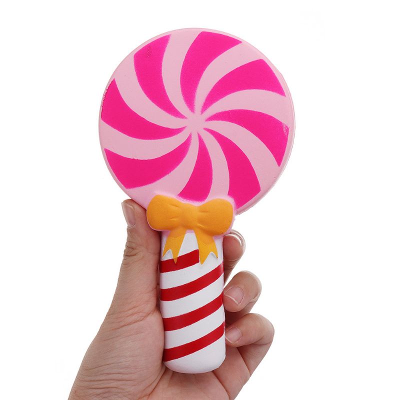 Lollipop Squishy Slow Rising Toy Gavedekor Med Innpakning