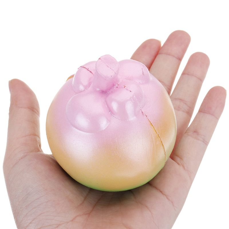 Mangosteen Squishy Slow Rising Med Emballasje Collection Gaveleketøy