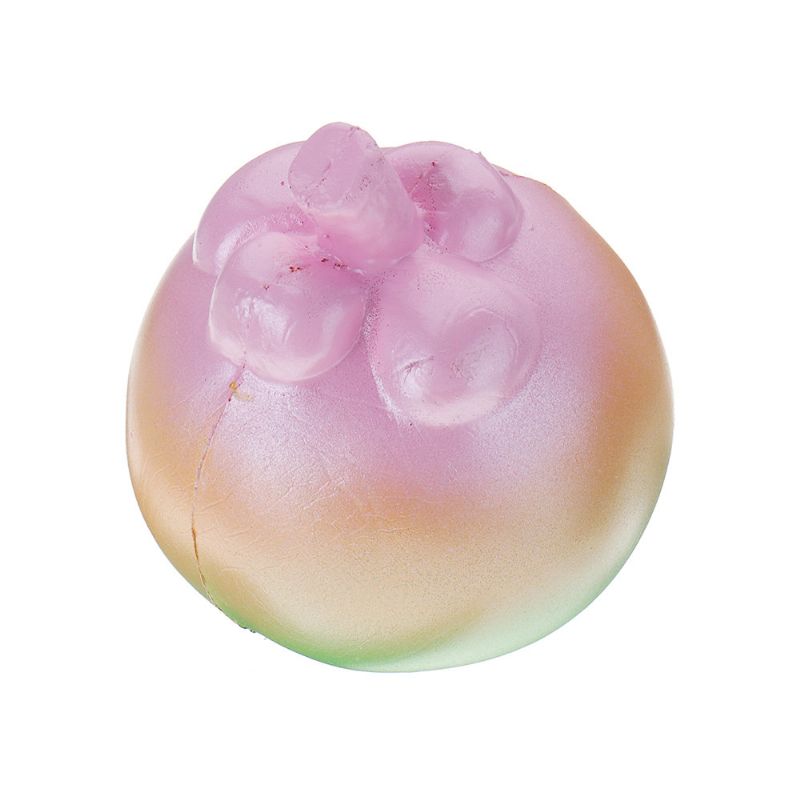 Mangosteen Squishy Slow Rising Med Emballasje Collection Gaveleketøy