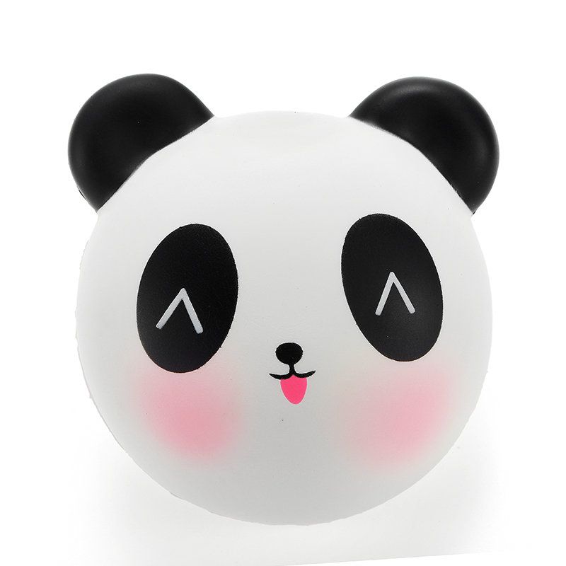 Meistoyland Squishy Panda Bun 8 cm Sakte Stigende Med Emballasjesamling Gavedekor Mykt Leketøy