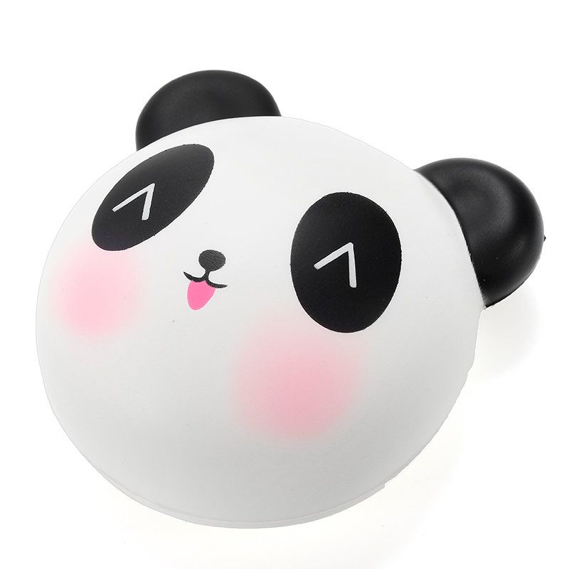 Meistoyland Squishy Panda Bun 8 cm Sakte Stigende Med Emballasjesamling Gavedekor Mykt Leketøy