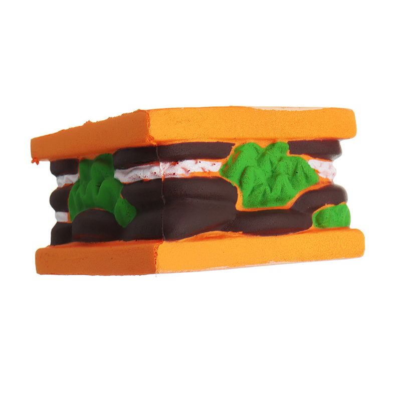 Sandwich Squishy Slow Rising Cartoon Jelly Cake Gavesamling Myk Leketøy