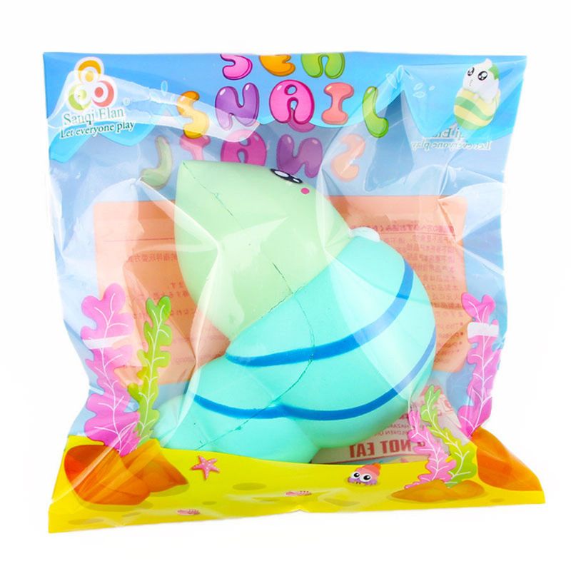 Sanqi Elan Conch Squishy Med Emballasjeleke