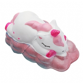 Sleepy Kawaii Animal Squishy Slow Rising Myk Collection Gavedekor Leketøy Original Emballasje