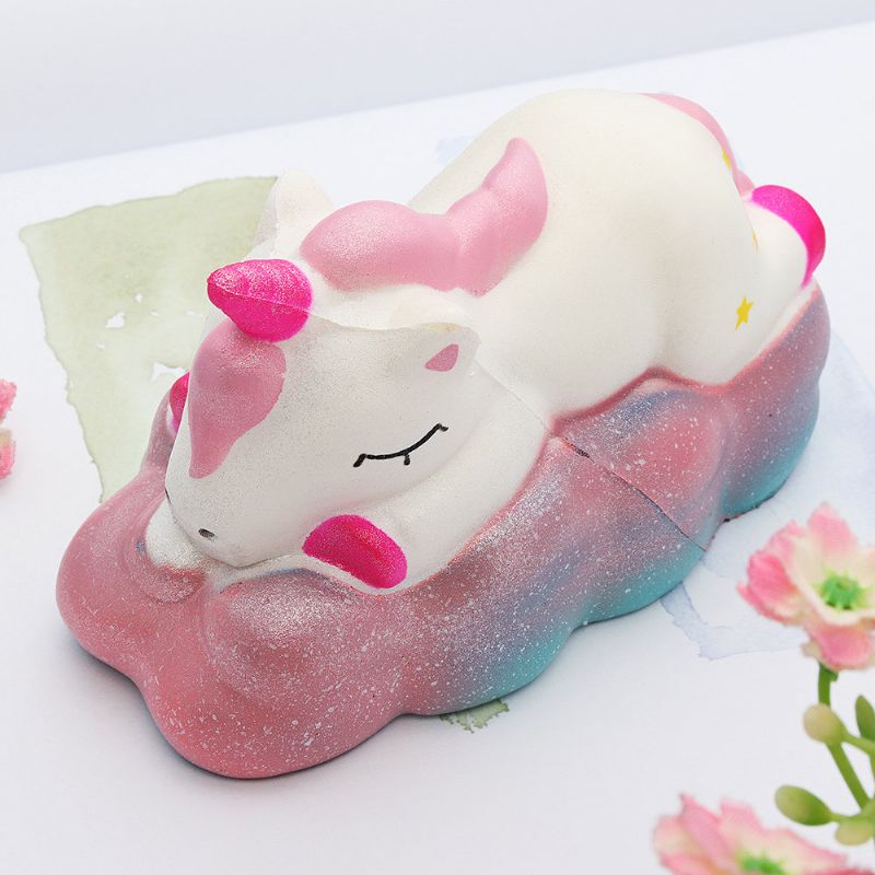 Sleepy Kawaii Animal Squishy Slow Rising Myk Collection Gavedekor Leketøy Original Emballasje