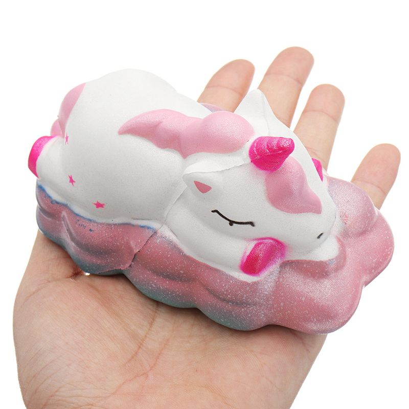 Sleepy Kawaii Animal Squishy Slow Rising Myk Collection Gavedekor Leketøy Original Emballasje