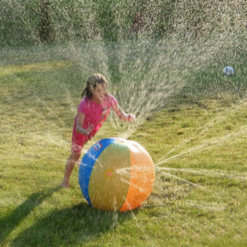 Sommer Barnas Utendørs Svømming Strandball Oppblåsbar Ball Vann Fonteneball