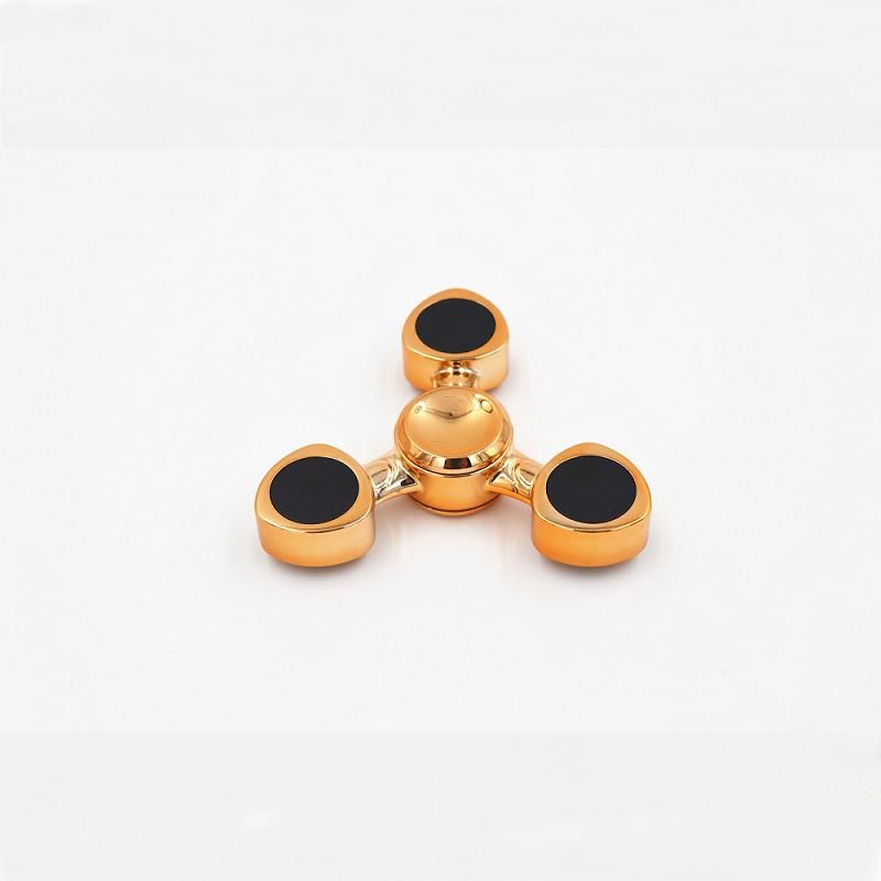 Spiral Peach Pentagon Roterende Fidget Hand Spinner Adhd Austim Fingerspisser Fingre Reduser Stressleker